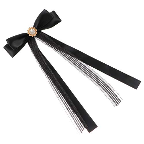 VALICLUD Broches de Nudo de Lazo para Mujer Lazo de Cinta Broche de Lazo Corbata de Cuello Ramilletes Alfileres de Cuello Corbata para Mujer Joyer�a Accesorios para Banquete de Boda