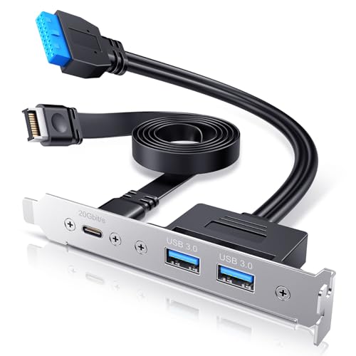 Adaptateur Type-C 20 Gbit/s ineo support PCIe en acier robuste pour un transfert ultra-rapide