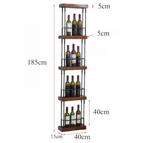 Soporte de vino independiente multi-capa estilo nórdico miniatura 7