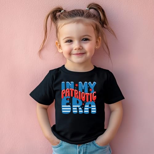 Image of Boys Constitution Day 250 Anniversary USA Shirt Independence Shirt 3-8T | for Kids Boys Girls Toddlers 3T-8T, 4th of July Dinos Flag Patriotic Tee, Independence Day