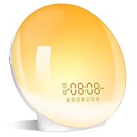 Algopix Similar Product 15 - Wake Up Light Sunrise Alarm Clock