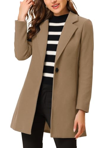 Manteau long boutonné coupe confort pour silhouette élégante en XL