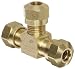 EATON Weatherhead 1464X4 Air Brake Tubing Union Tee, 1/4" Tube OD