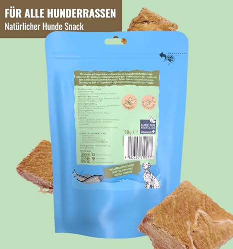 RiNa`s 100% Thunfisch - Gefriergetrocknete Hundeleckerli 90g