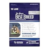 Best Breed Dr. Gary's Working Dog Diet, High Calorie Dry Dog Food for Active & Underweight Dogs, 13 lb Bag