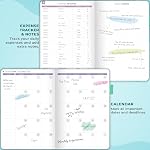 Clever Fox Bi Weekly Budget Planner – Undated Financial Organizer Book – Expense Tracker, Budgeting & Bill Notebook, A5 (Dark Teal) - Image 4