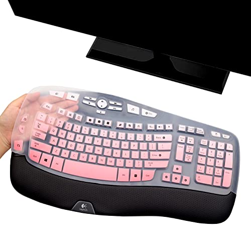Protector de teclado i-Tensodo para Logitech K350 MK550 MK570 miniatura 1