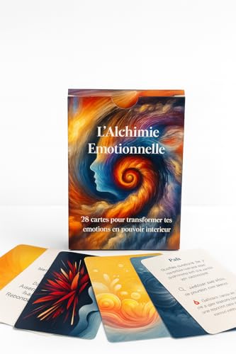 Zenfluence L'Alchimie Emotionnelle - Jeu de Cartes pour Comprendre et Transformer Ses Emotions - Développement Personnel - Adultes & Enfants dès 7 Ans - Bonus Coaching 30 Min Offert