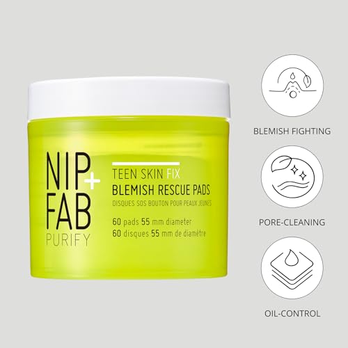 Nip+Fab Teen Skin Lekeli Ve Problemli Ciltler İçin Yüz Pedi 80ml