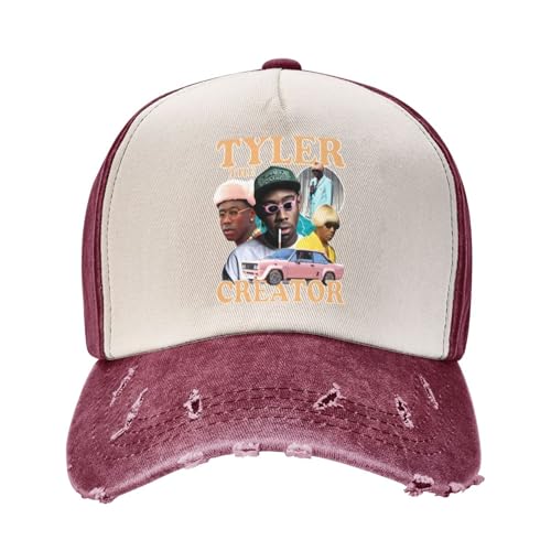 TEUIFAT Unisex Tyler Rapper The Creator Singer Music modisches Jeans - Baseball - Cap mit Kontrastfarben, geeignet für alle Jahreszeiten für 13,66 EUR bei amazon.de Bild: TEUIFAT Unisex Tyler Rapper The Creator Singer Music modisches Jeans - Baseball - Cap mit Kontrastfarben, geeignet für alle Jahreszeiten für 13,66 EUR bei amazon.de