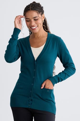 Image of Fair Indigo Fair Trade Organic Boyfriend Cardigan