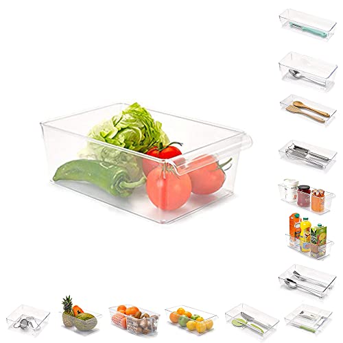 Boîte de rangement en plastique PLASTIFIC pour stopper le désordre dans le congélateur