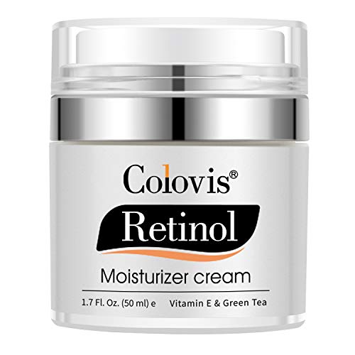 Face Moisturizer Cream Anti Aging with Retinol & Vitamin E, Day Night Cream for Women - Deeply Moisturize, Smooth Fine Lines Wrinkles, Improve Skin Tone- 1.7 Fl Oz (New Face Cream)