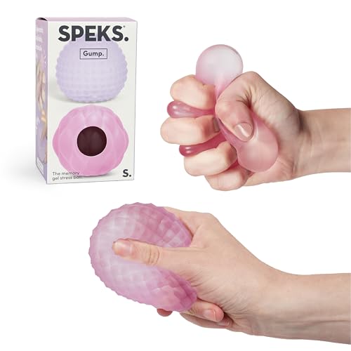 Gump Surface Gel-Filled Stress Ball | Ultra-Squishy Fidget Toy for Stress Relief & Focus | Anxiety Ball for Adults & Teens | Sensory Squeeze Toy | Warm Mix 2 Pack