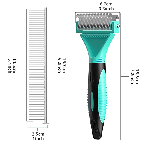 Spazzola per Cani, Pettine Cani e Gatti Riduce la