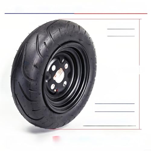 Rueda 3.50-6 sin cámara con cubo de acero resistente para soportar hasta 120 kg de carga 3