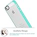 iPhone 5s Case,iPhone SE Case,iPhone 5 Case,by Ailun,Injected&Sealed Bumper,Ultra Clear Transparency,Shock-Absorption,Anti-Scratch&Fingerprints Back Cover,Siania Retail Package[Mint Green]