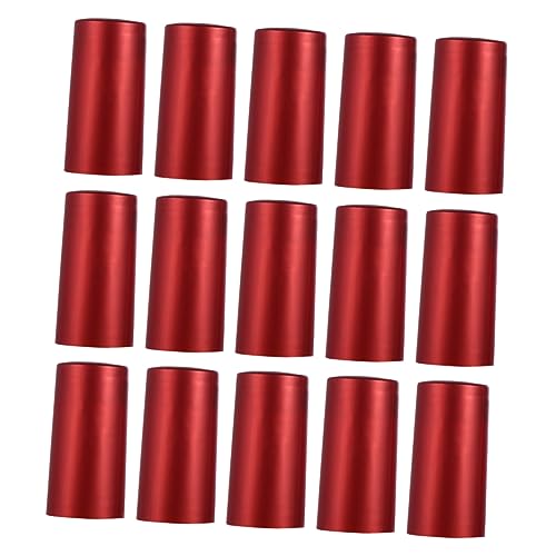 BEBEMOKO Wine Bottle Seals 100pcs Heat Shrinkable Plastic Wine Bottle Film Red Wine Bottle Cover Bottle Heat Shrink Cap Wine Heat Shrink Sealing