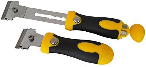 Razor Scraper with Storage of Blades Plus Adjustable
