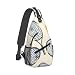 Imagen de HLBSDM Bolso bandolera con correas ajustables Doodle Tennis Elements