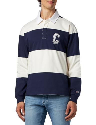 Champion Polo Homme en coton à manches courtes et col classique