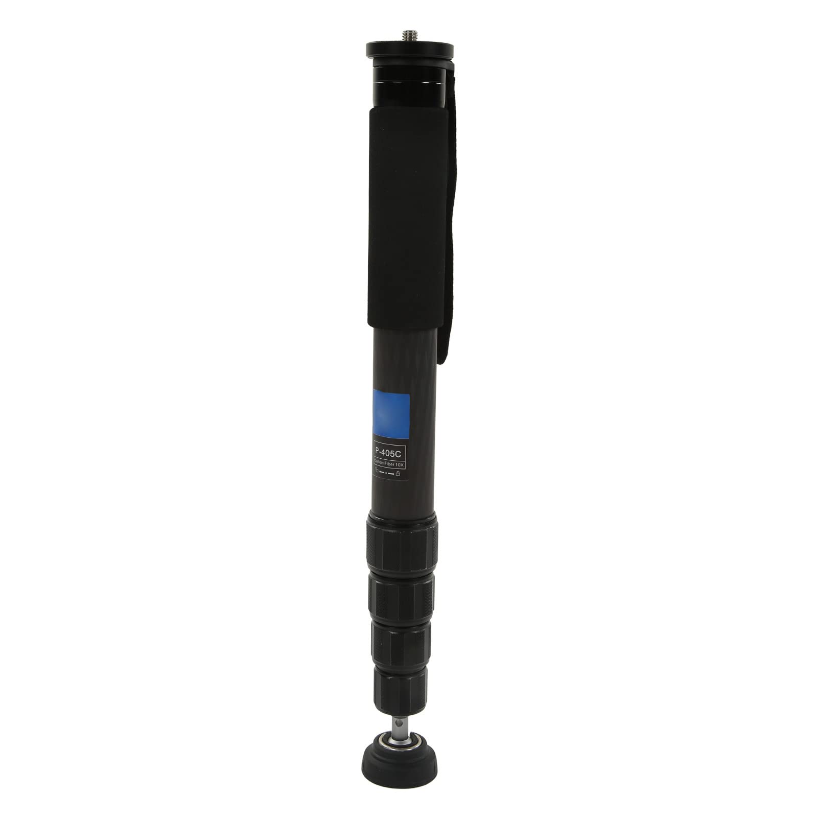 Monopode pour Appareil Photo, Léger et Portable, Hauteur Maximale de 166cm, Support Monopode en Fiber de Carbone pour la Photographie en Extérieur