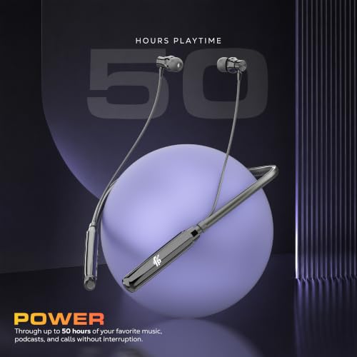 Image of Fairpick FP - NB016 Bluetooth Neckband, Dazzaling Black