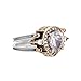 Elegant Reversible 925 Sterling Silver Ring for Women Jewelry - Handcrafted in Turkey, Featuring Drop Shape Pear Cut Shiny Amethyst Topaz 925 Sterling Silver Ring Size All