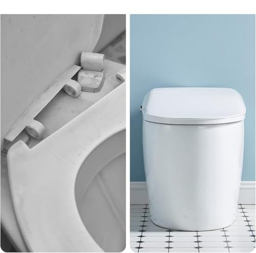 6 Stück WC Sitz Befestigung,Schrauben für Toilettensitz, Scharnier für Toilettendeckel Befestigung, Toiletten Sitz Reparatur Teile, Blindloch Befestigungen Scharniere für Toilettensitze