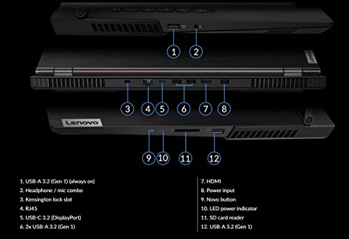 Image of Lenovo - Legion 5i - Gaming - 17.3 inch FHD 144Hz - Intel Core i7-10750H - 16GB DDR4 RAM - 1TB SSD + 1TB HDD - NVIDIA GeForce RTX 2060 Graphics - Windows 10 Home - Phantom Black