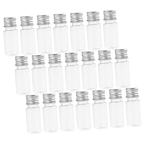 minkissy 36 Pcs Storage Container Clear Container with Lid Sample Test Tube Tiny Vials Scientific Experiments Tube Storing Jewelry Vials Mini Powder Jars Candy Storage Bottle Plastic