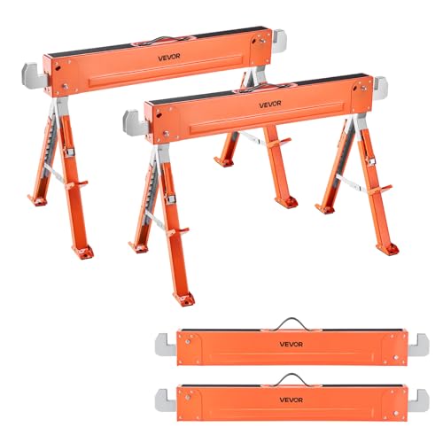 VEVOR Folding Saw Horses 2-Pack