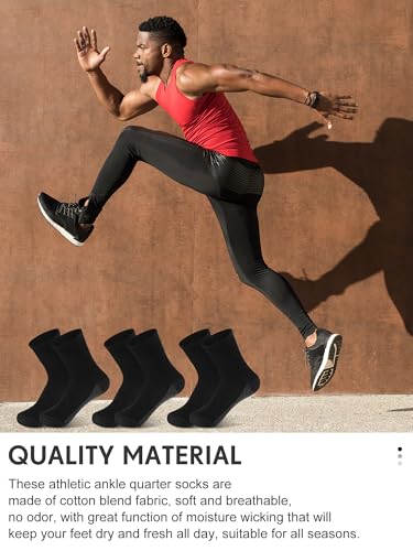 Image of Tarpop 100 Pairs Bulk Mens Socks Moisture Wicking Casual Sports Ankle Socks for Homeless Unisex Adult Men Women
