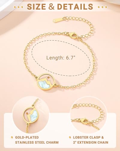 Silver/Gold Move Mountains-Mustard Seed Link Bracelet Catholic Christian Easter Christmas Birthday Gifts for Women Her3