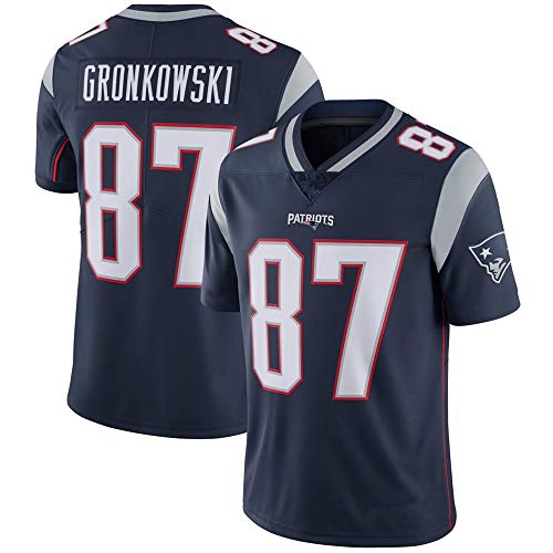 NFL Rugby Uniform Patriots 87# Rob Gronkowski Kopie Jersey Stick Edition (S-XXXL)