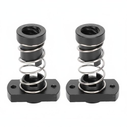 MOPFOL �A���`�o�b�N���b�V���i�b�g 2mm �s�b�` T8 �X���b�h ? 3D�v�����^�[&CNC�pPOM�X�v�����O�L�b�g�ACR-10�G���_�[-3(Tr8x8)�̃M���b�v�팸