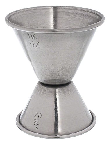 Update International (JI-2) 3/4 x 1-1/4 oz Stainless Steel Jigger