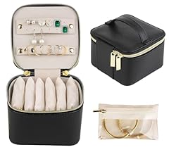 6pcs-Black Faux Leather