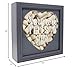 Boston Warehouse Shadowbox Wine Cork Holder Every Cork Tells A Story 10-Inch Gray