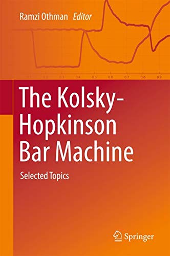 Buy The Kolsky-Hopkinson Bar Machine — BookShops.in