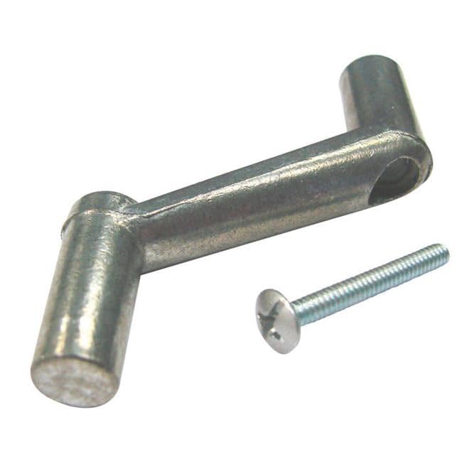 Zinc Crank Crank Handle - Silver