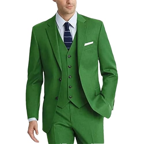 Blazer gilet pantalon costume de mariage pour homme coupe slim EN8