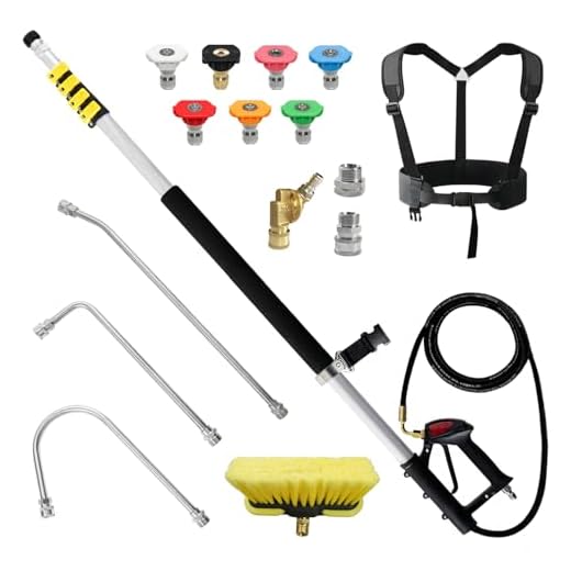 24 FT Telescoping Pressure Washer Wand