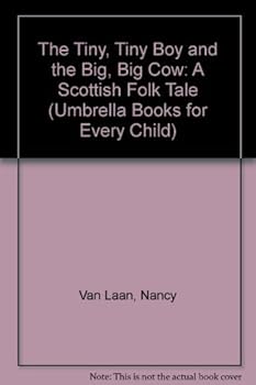Hardcover The Tiny, Tiny Boy and the Big, Big Cow Book