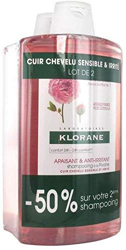 Klorane champu pivoine 2x400ml
