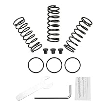 QLZOZB Upgraded 3 Pcs Brake Throttle Clutch Pedal Spring Kit Fit for Logitech G25 G27 G29 G920 Racing Wheel, Include Brake Pedal Spring & Throttle Pedal Spring & Clutch Pedal Spring