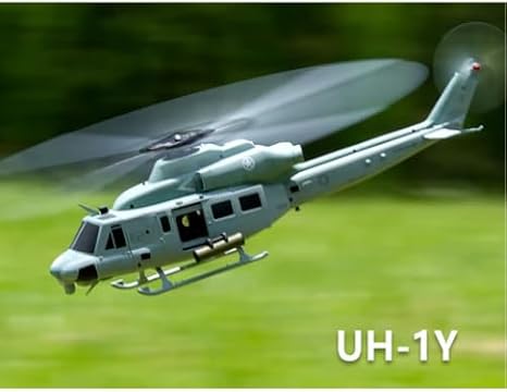 Helidirect Goosky E2 UH-1Y Venom Without GPS Scale RC Helicopter - RTF (Mode 2) with Carrying Case