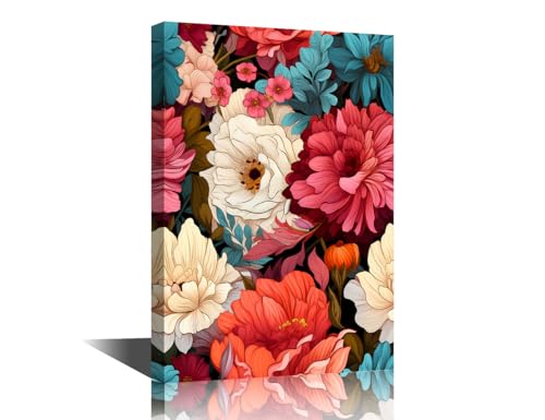 Décoration murale abstraite TISHIRON pour salon élégant cadre 30x45 cm