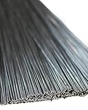 Edelstahl-Federdraht, 20 STÜCKE 50 CM Harten Draht Vollharten Draht Gerade Draht 0,2-2 MM Federstahldraht(0.5mm)