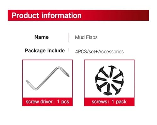 Guardabarros Toyota Avanza 2016-2021 para proteger la carrocería del lodo 5